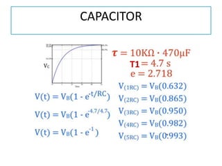 T1
exerciseCAPACITOR
 