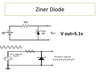 Ziner Diode
V out=5.1v
 