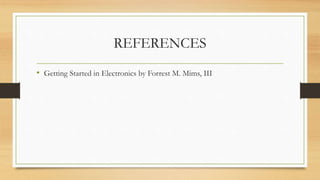 2. Basic Electronics Circuit | PPTX