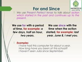 Since 2 Years Example ELHS | PPT