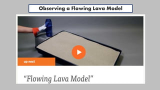 Observing a Flowing Lava Model
 