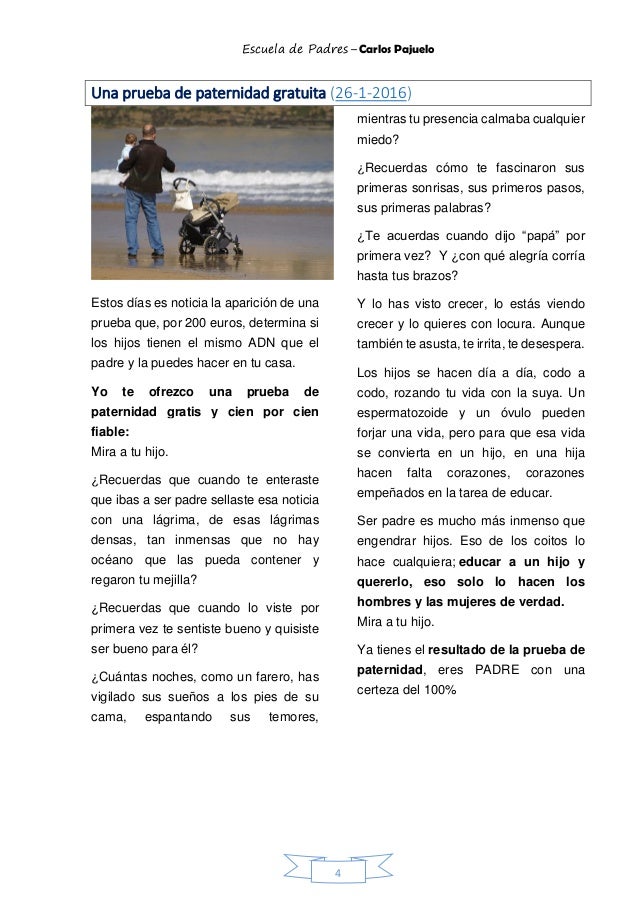 Nuestros Hijos Nos Convierten En Padres Carlos Pajuelo