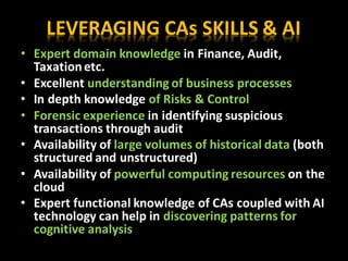 2. how to use ai and analytics in audit by babu jayendran | PDF
