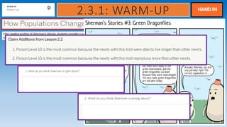 2.3.1: WARM-UP
 