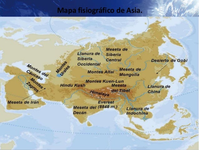 wallpapers Mapa Fisico De Asia Central mapa fisico interactivo de asia