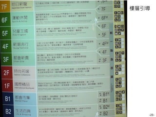 -23-
樓層引導
 