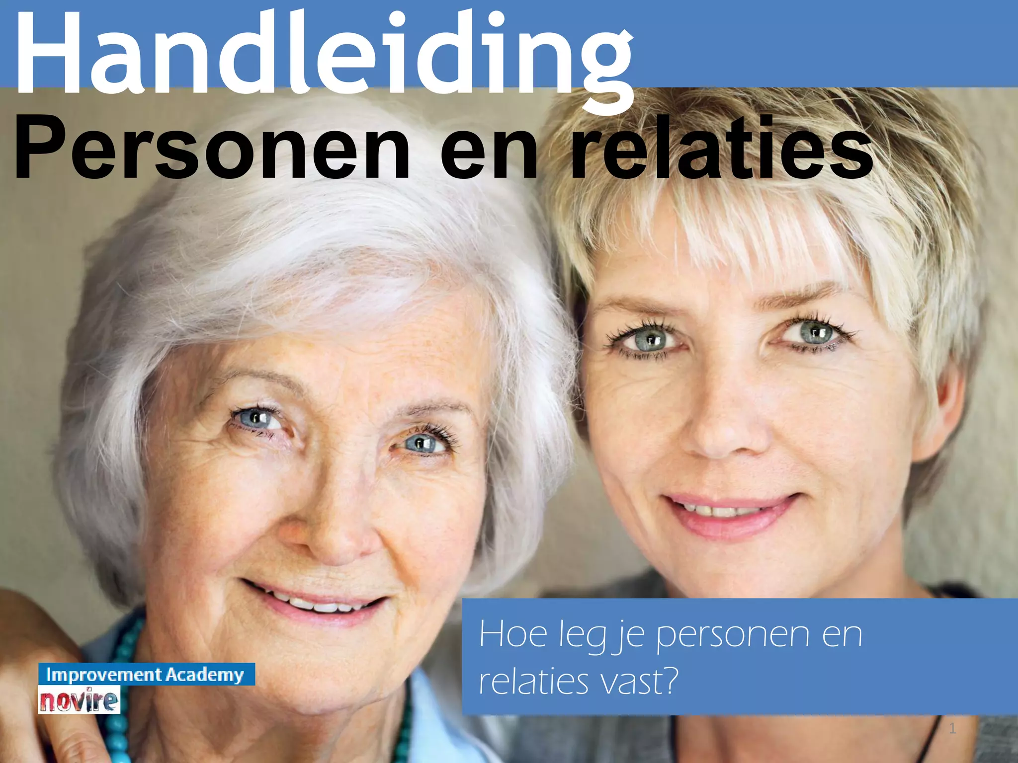 Personen en relaties vastleggen | PPT