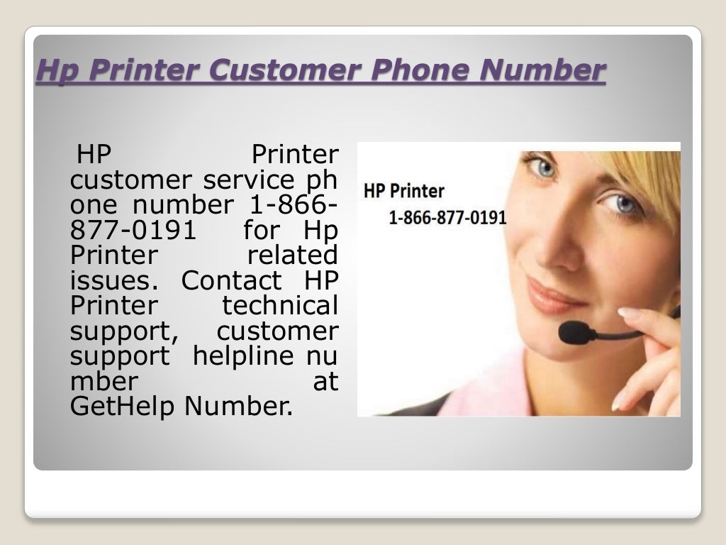 HP Printer Customer Service Phone Number 18668770191