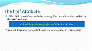 2. html attributes | PPT