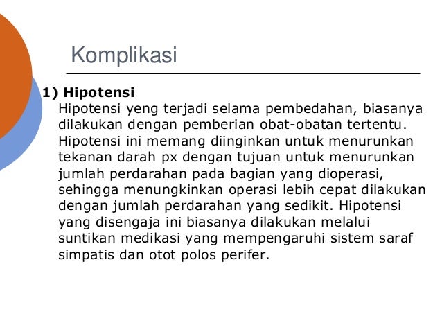 Tahap pre intra-post operatif