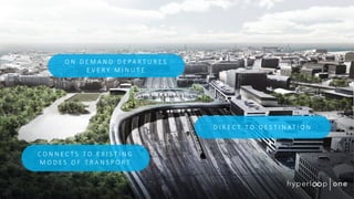 O N 	 D E M A N D 	 D E PA R T U R E S 	
E V E R Y 	 M I N U T E
C O N N E C T S 	 T O 	 E X I S T I N G 	
M O D E S 	 O F 	 T R A N S P O R T
D I R E C T 	 T O 	 D E S T I N AT I O N
 