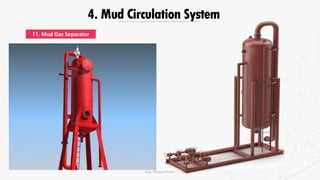 4. Mud Circulation System
11. Mud Gas Separator
Eng. Elsayed Amer
 