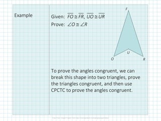 2.7.4 CPCTC | PDF
