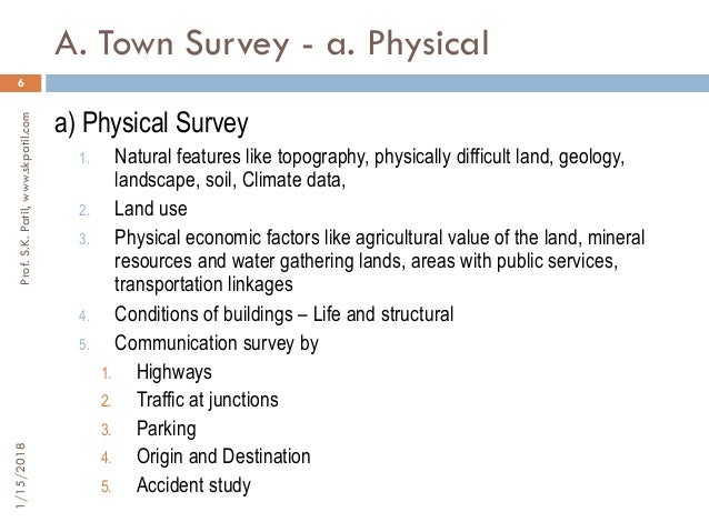 planning survey