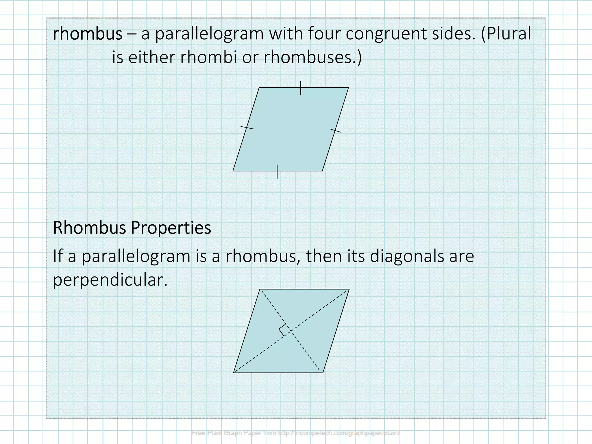 2.8.3 Special Parallelograms | PDF