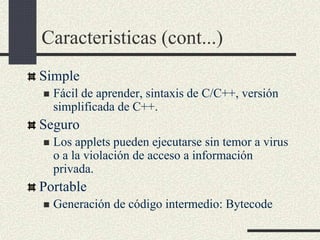 2.1 caracteristicas de lenguajes de programación | PPSX