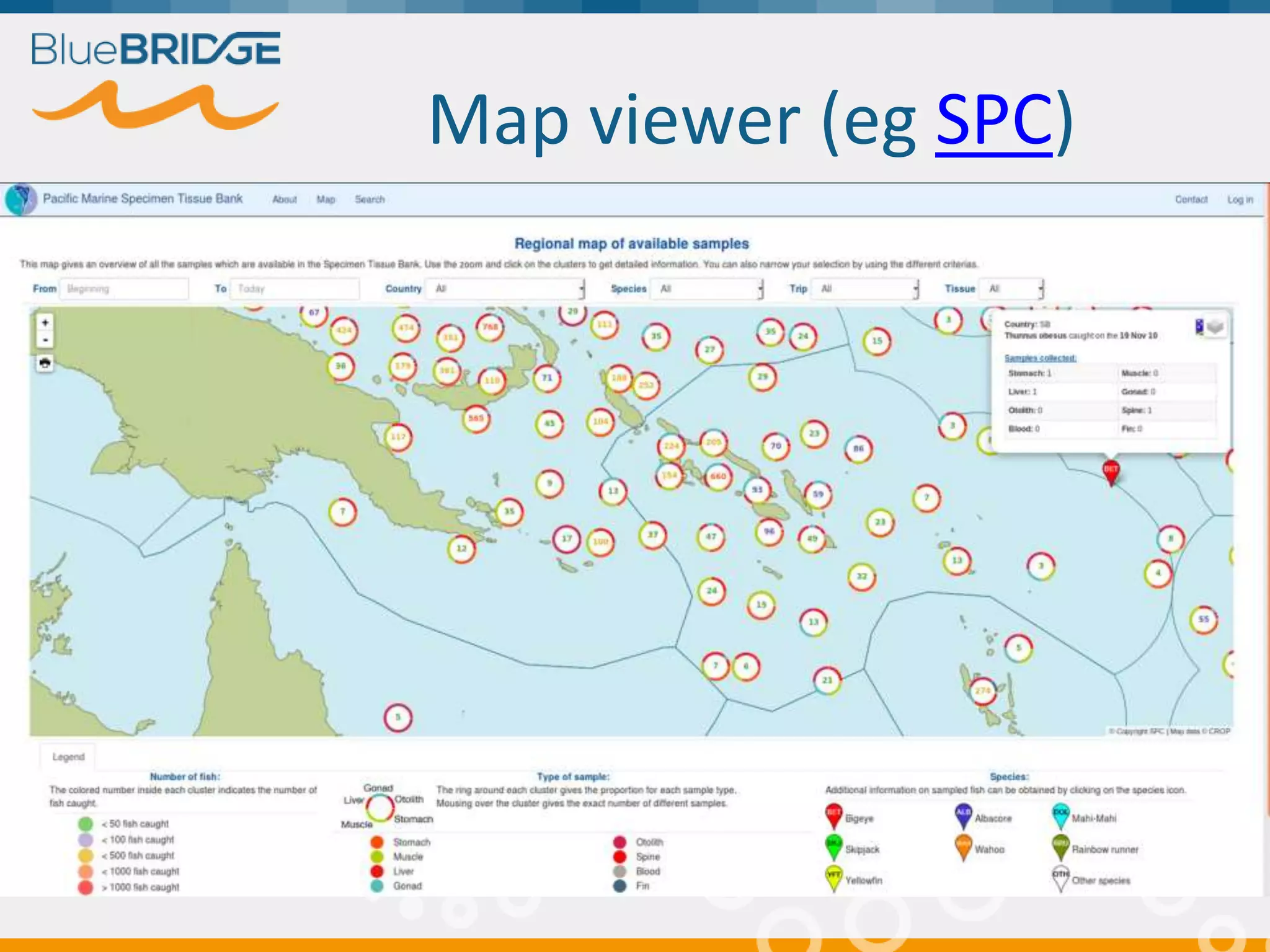 Map viewer (eg SPC)
 