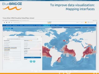To improve data visualization:
Mapping interfaces
Tuna Atlas VRE/Visualise Data/Map viewer
 
