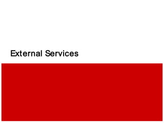 External Services
 