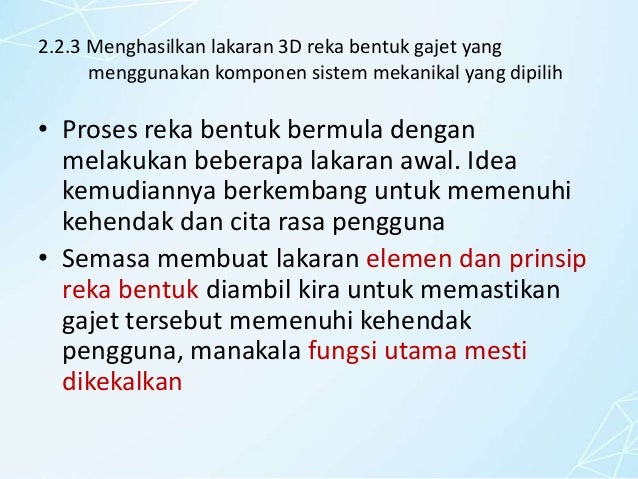Reka Bentuk Mekanikal