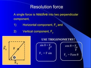 2.9 analysing forces in equilibrium | PDF