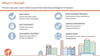 “Thread - A New Wireless Networking Protocol for Internet of Things ...