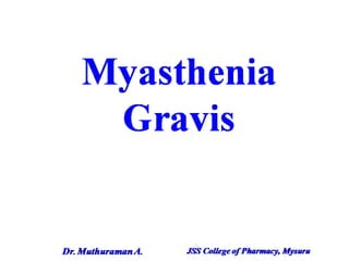 2.9 myasthernia gravis
