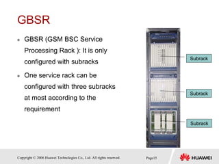 2.omd101010 bsc6000 hardware structure issue1.0 | PDF
