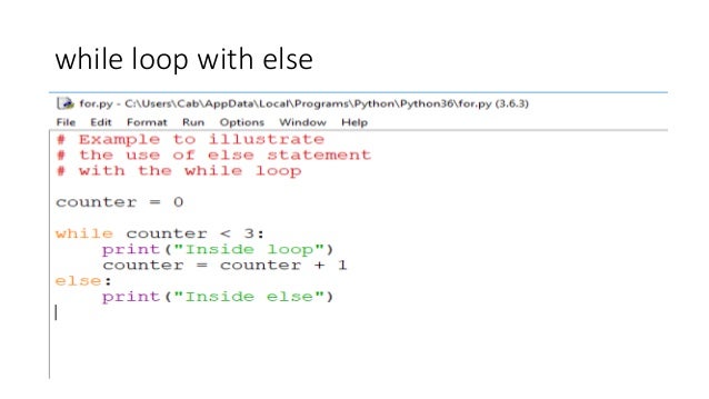 Python Flow Control Python Flow Control