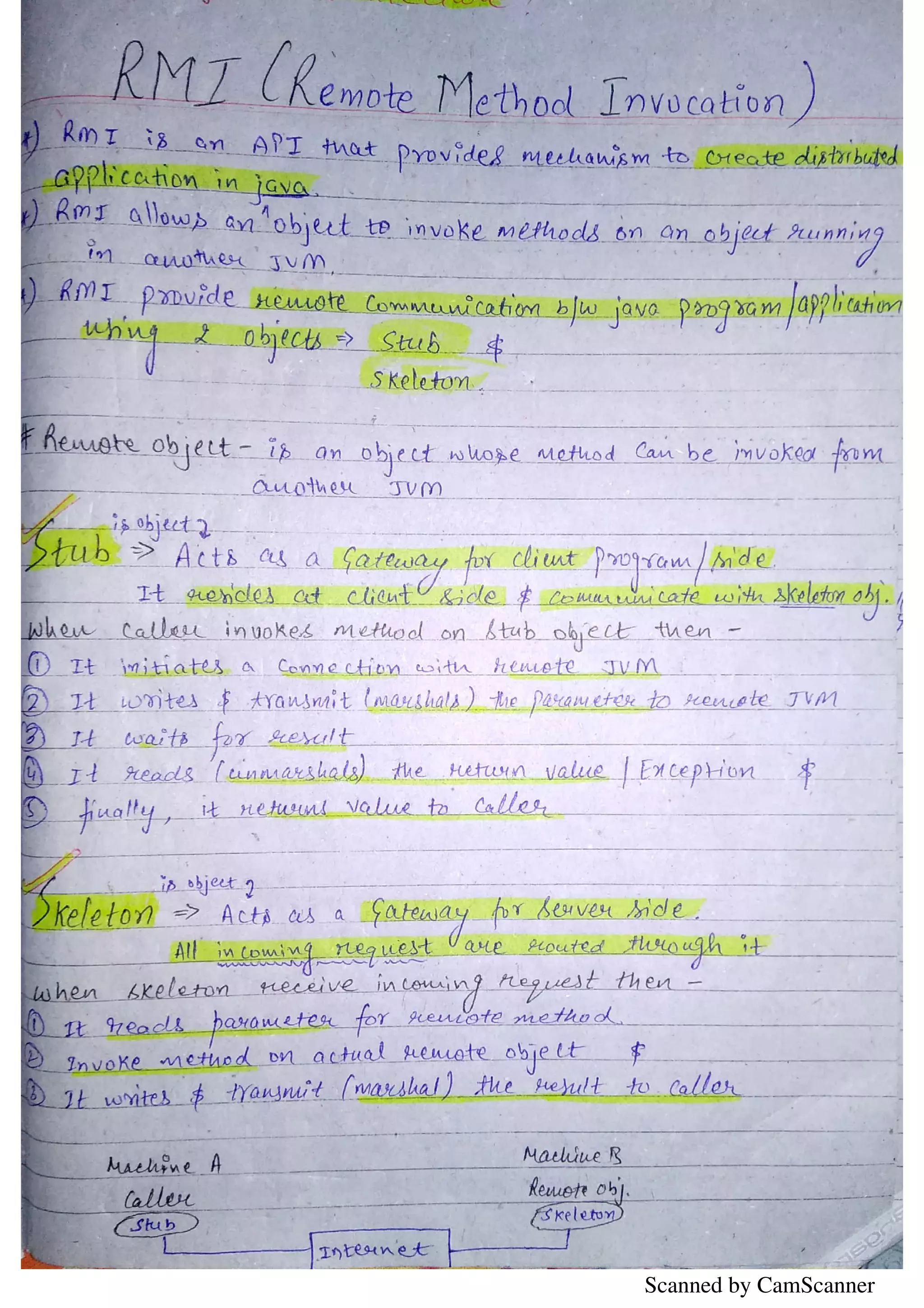 Advanced JAVA Notes | PDF