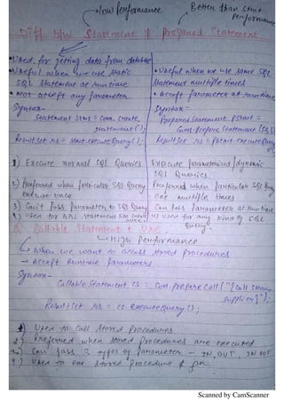Advanced JAVA Notes | PDF