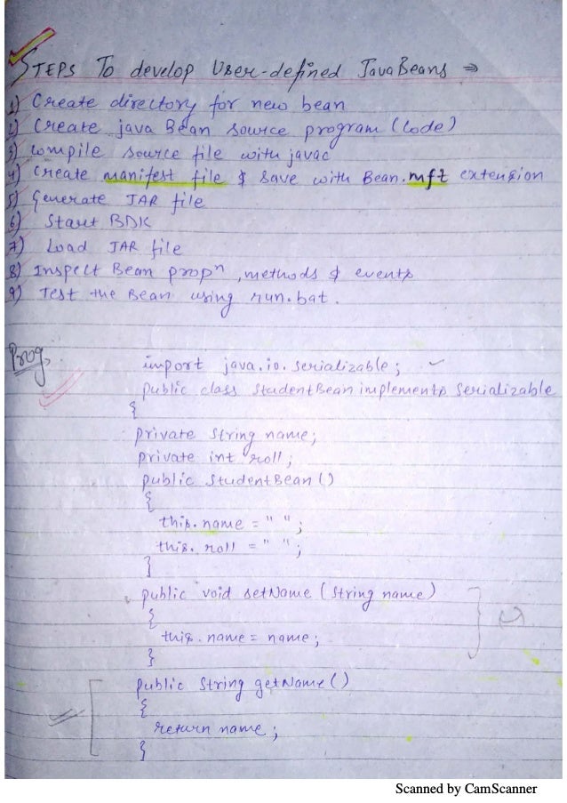 Advanced JAVA Notes