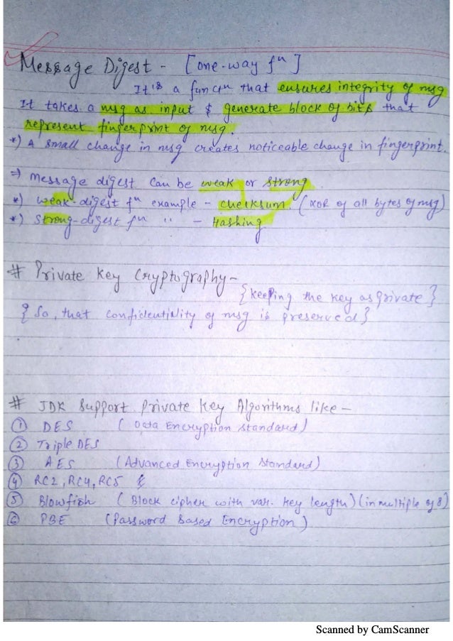 Advanced JAVA Notes