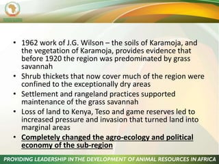 The role of livestock in sustainable development in East Africa