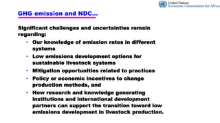 Pathways to low emissions livestock farming in East Africa