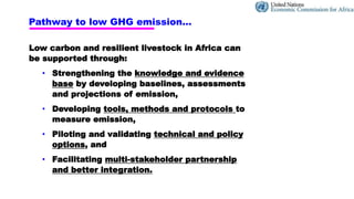 Pathways to low emissions livestock farming in East Africa