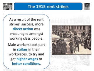Mlk Rent Strikes era of the great war - rent strikes | PPT