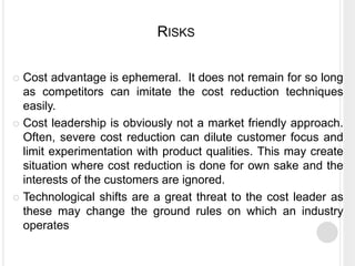 Cost leadership strategy | PPTX