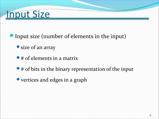 Asymptotic Notation and Complexity | PPT