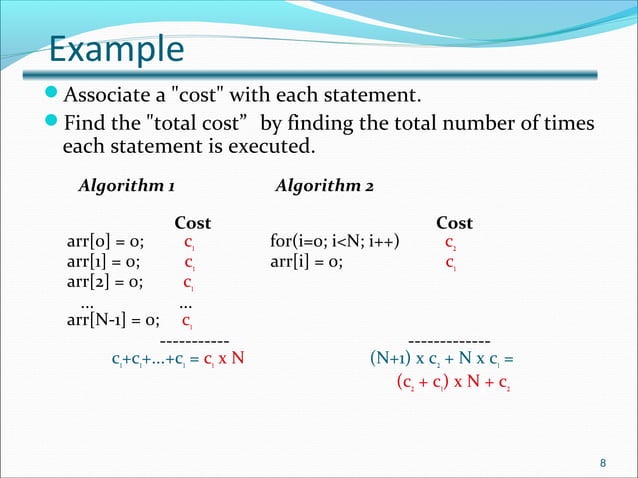 Asymptotic Notation and Complexity | PPT