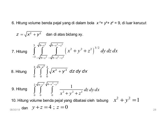 Integral Lipat Tiga