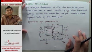 2.1.1 unbiased and biased transistor