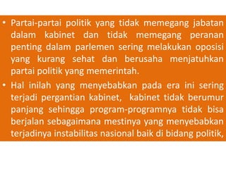 Multi Partai 2. sistem kepartaian | PDF