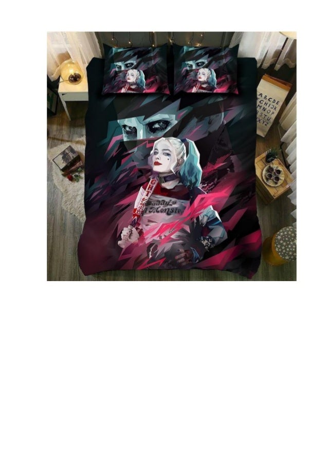 pic Joker And Harley Quinn Bed Set joker n harley quinn bedding