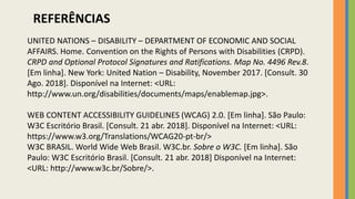 Análise relacional entre princípios FAIR de gestão de dados de pesquisa e normativas internacionais de acessibilidade às pessoas com deficiência