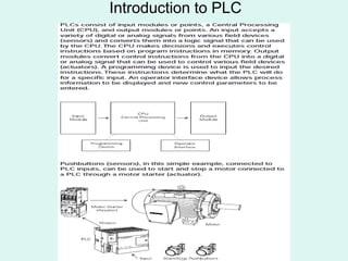 plc introduction | PPTX