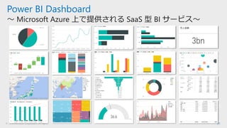 © 2018 Microsoft Corporation. All rights 31
Power BI Dashboard
～ Microsoft Azure 上で提供される SaaS 型 BI サービス～
 