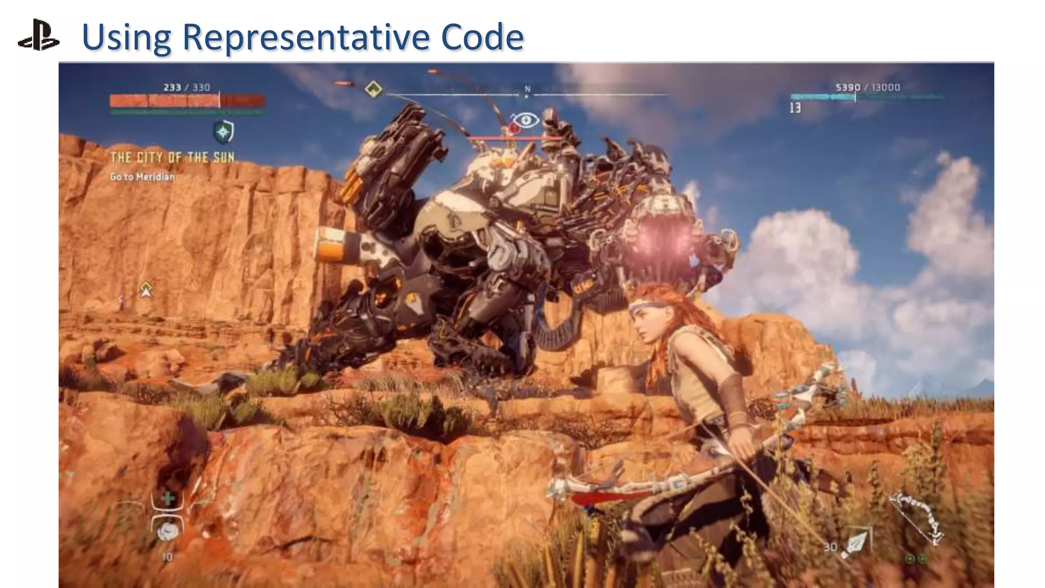 Using Representative Code
 