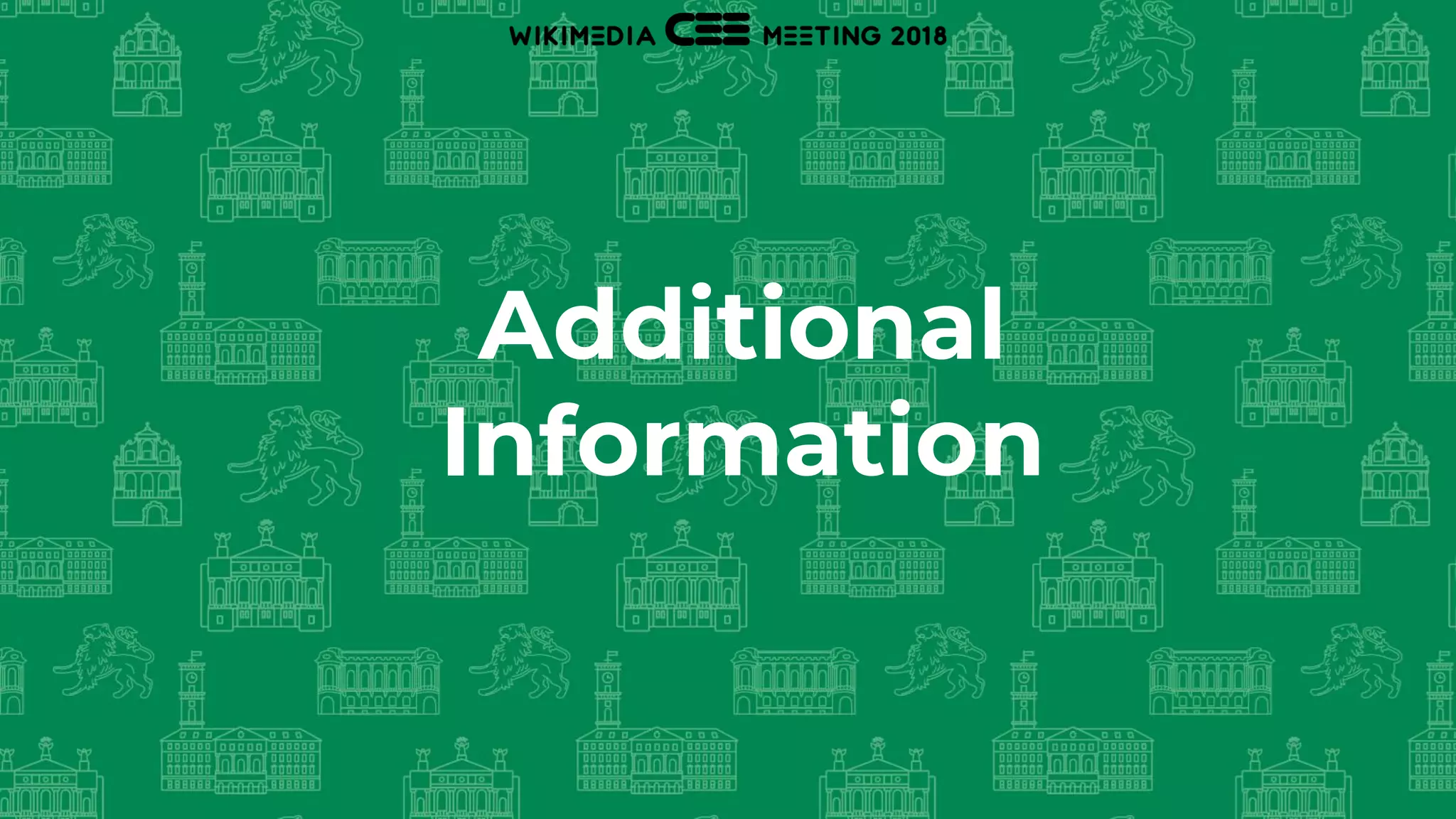 Additional
Information
 