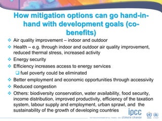 Cities and Climate Change - Cities and climate change mitigation | PPTX